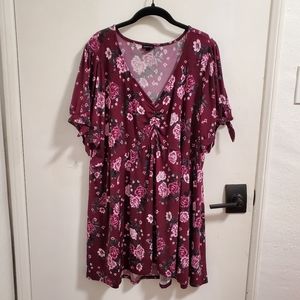 Torrid Purple Babydoll Top